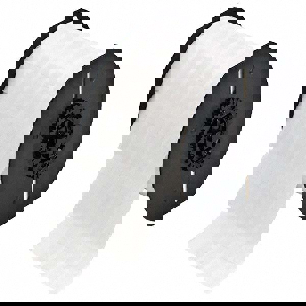 Label Maker Label: Clear & White, Vinyl, 1/2